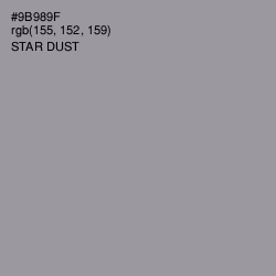 #9B989F - Star Dust Color Image